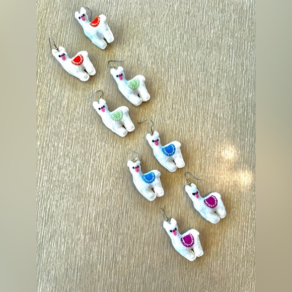 LLAMA EARRINGS - Picture 4 of 10
